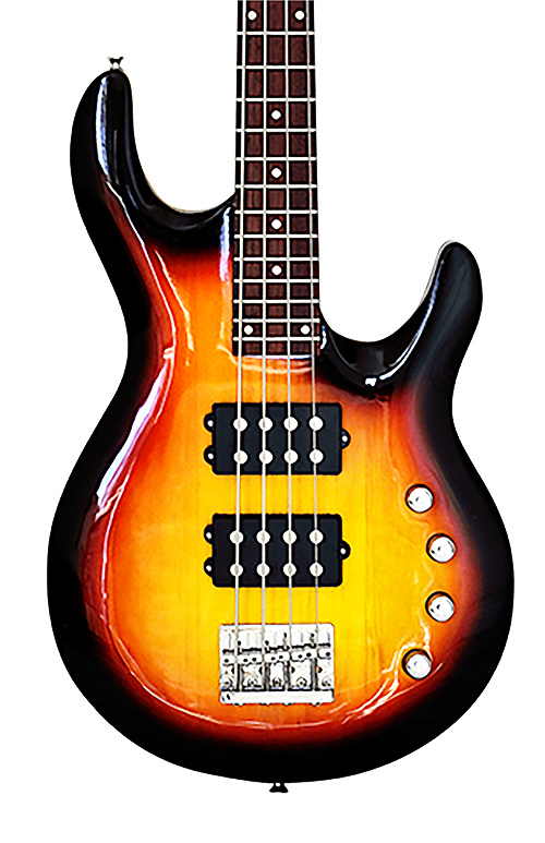 Moonray-4 Sunburst Left or Right Hand With Wolf Hard Case and Pro-Luthier Set Up