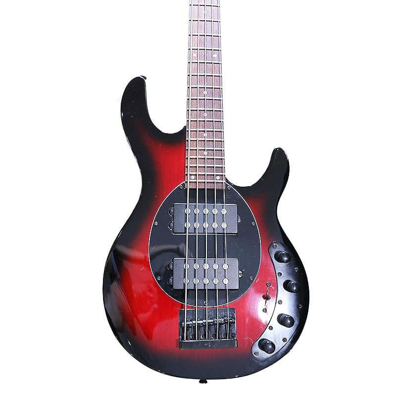 Moonray-5 Red Burst Left or Right Hand With Wolf Hard Case and Pro-Luthier Set Up
