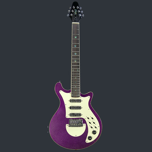 Monarch PURPLE REIGN With Wolf Hard Case and Pro-Luthier Set Up