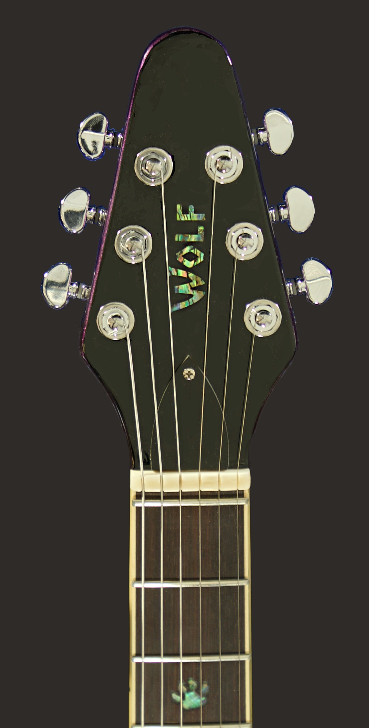 Monarch PURPLE REIGN With Wolf Hard Case and Pro-Luthier Set Up