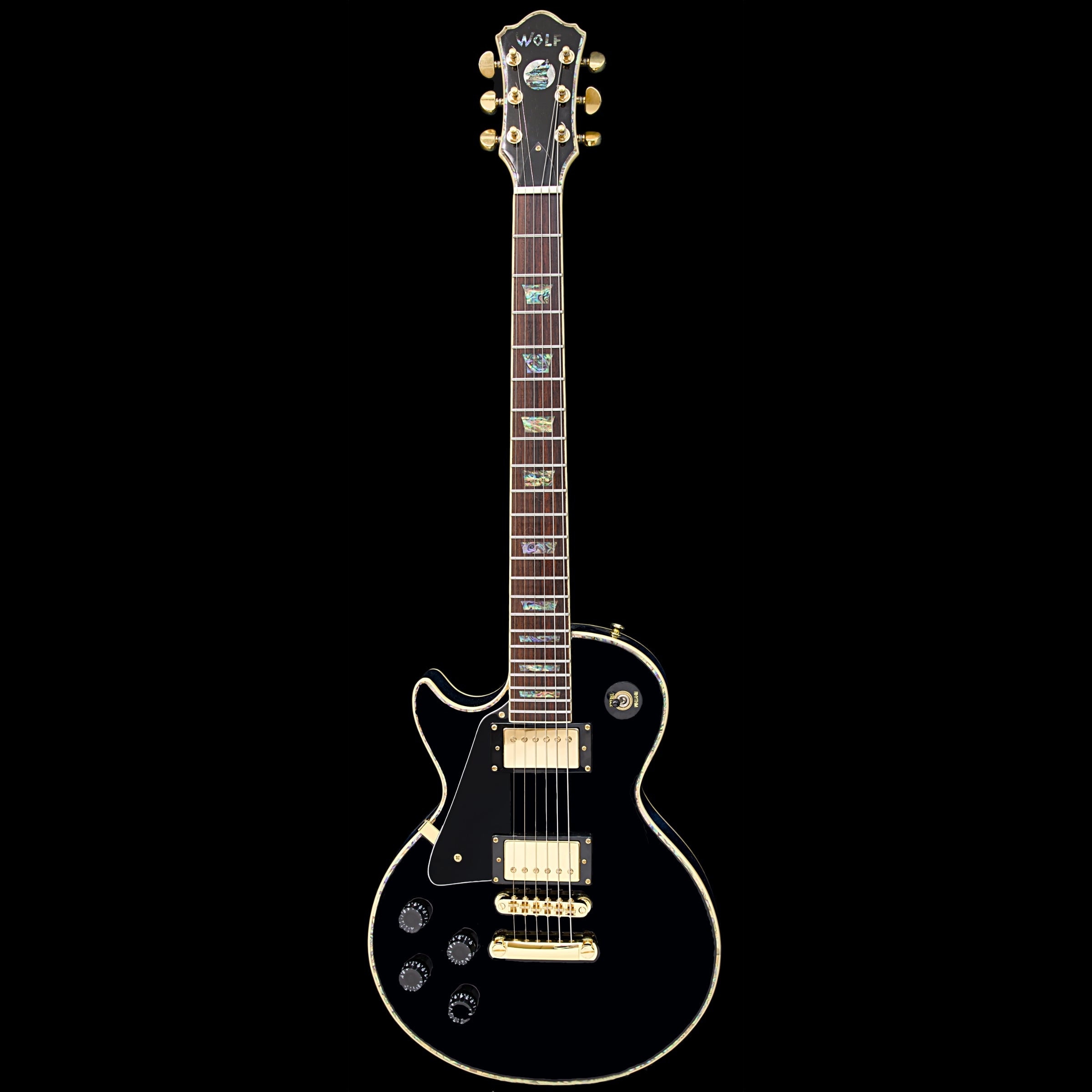 Howler Black Gloss Left Hand With Wolf Hard Case and Pro-Luthier Set U ...